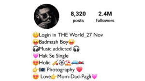Instagram Bio For Boys