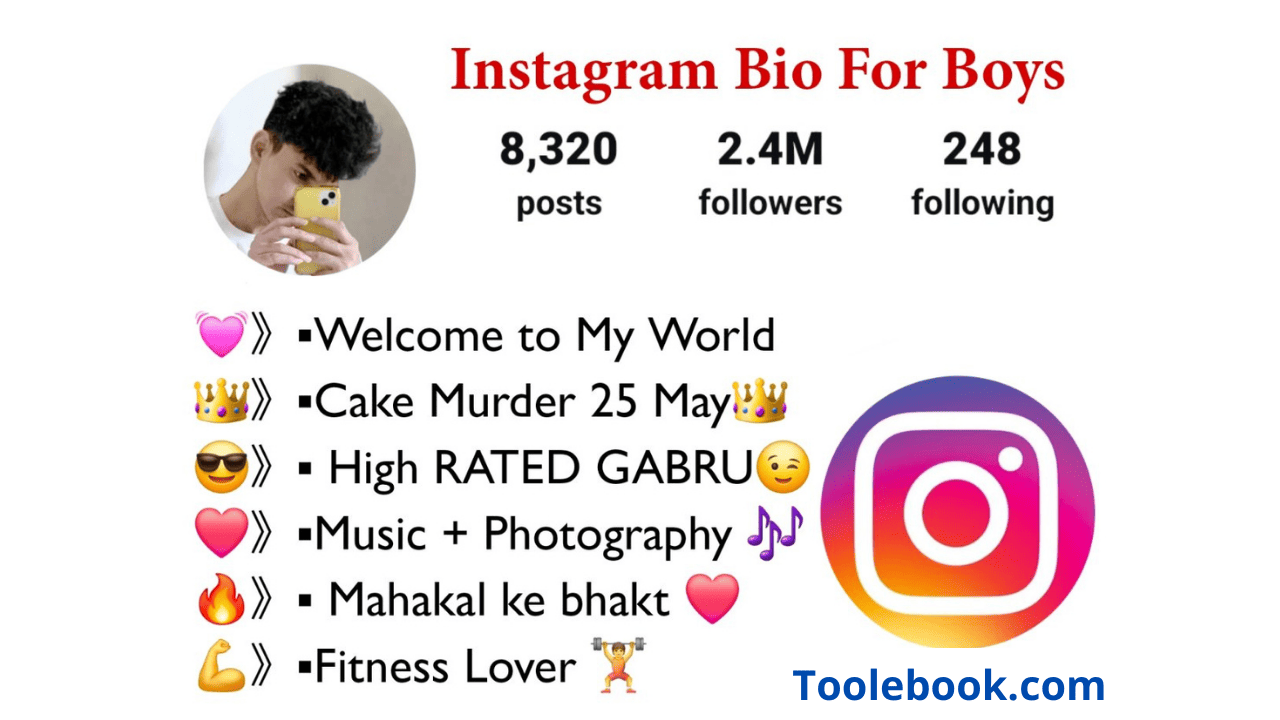 Instagram Bio For Boys