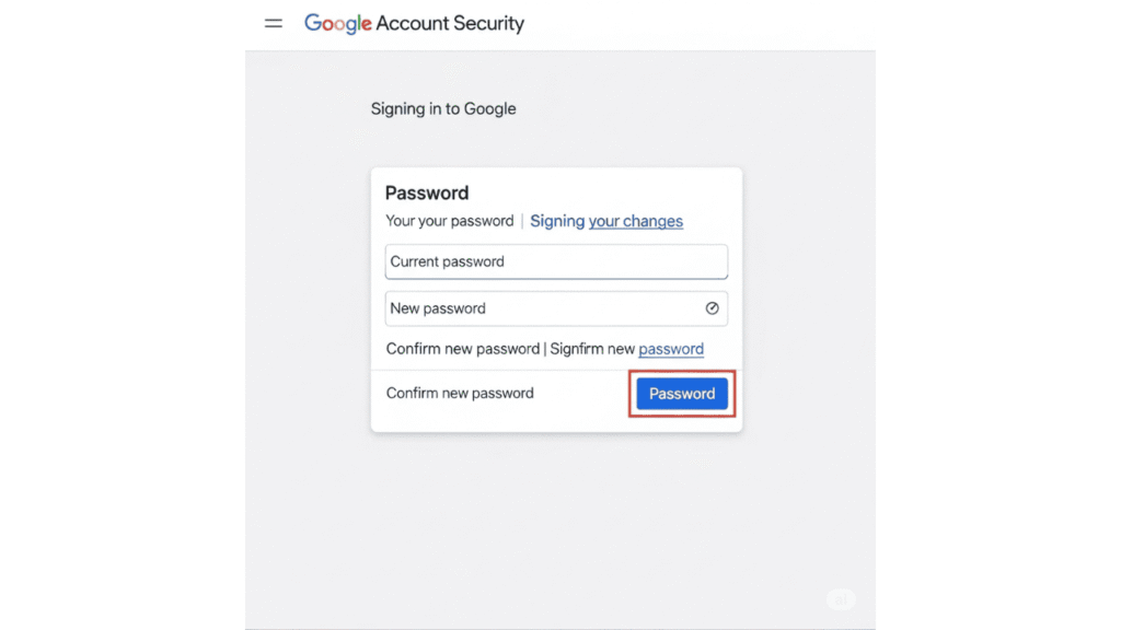 How to change password on Chromebook
